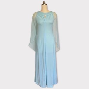 Vintage Powder Blue Formal Dress